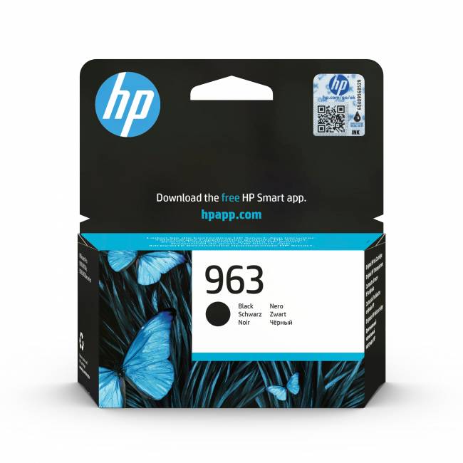 Картридж 963 для HP OfficeJet Pro 901x/902x/HP, 1К (O) чёрный 3JA26AE — для бизнеса и офиса