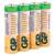 Алкалиновые батарейки GP Super Alkaline 15А АA - 4 шт. в пленке GP Super Alkaline 15А АA (4891199006487) — для бизнеса и офиса Алкалиновые батарейки GP Super Alkaline 15А АA - 4 шт. в пленке GP Super Alkaline 15А АA (4891199006487) — для бизнеса и офиса