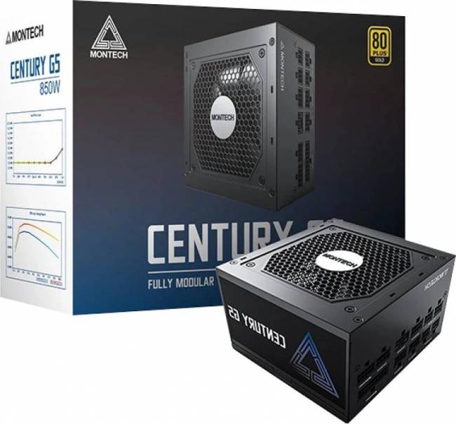 Блок питания Montech CENTURY GOLD G5 850 — для бизнеса и офиса Блок питания Montech CENTURY GOLD G5 850 — для бизнеса и офиса