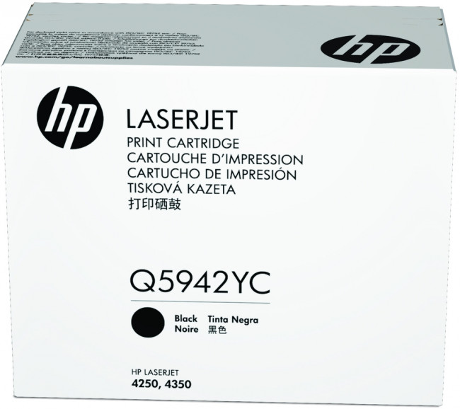 Тонер-картридж HP 42Y Black LaserJet Contract Toner Cartridge (Q5942YC) — для бизнеса и офиса