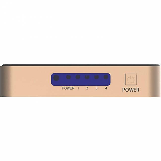 Разветвитель - сплиттер Vention HDMI 19F/4x19F на 4 монитора Разветвитель Vention HDMI 19F/HDMI 19F x 4 (ACCG0) — для бизнеса и офиса Разветвитель - сплиттер Vention HDMI 19F/4x19F на 4 монитора Разветвитель Vention HDMI 19F/HDMI 19F x 4 (ACCG0) — для бизнеса и офиса