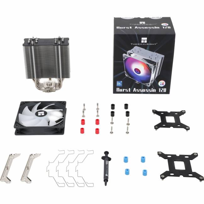 Кулер для процессора Thermalright Burst Assasin 120 (BA120-ARGB) — для бизнеса и офиса Кулер для процессора Thermalright Burst Assasin 120 (BA120-ARGB) — для бизнеса и офиса