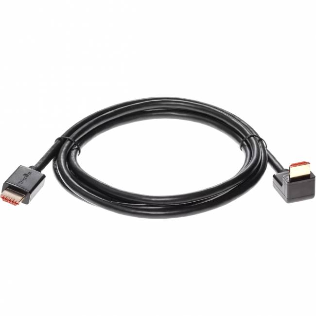 Кабель HDMI---HDMI ver 2.0 угловой коннектор 90град  2м,Telecom <TCG225-2M> Telecom TCG225-2M — для бизнеса и офиса