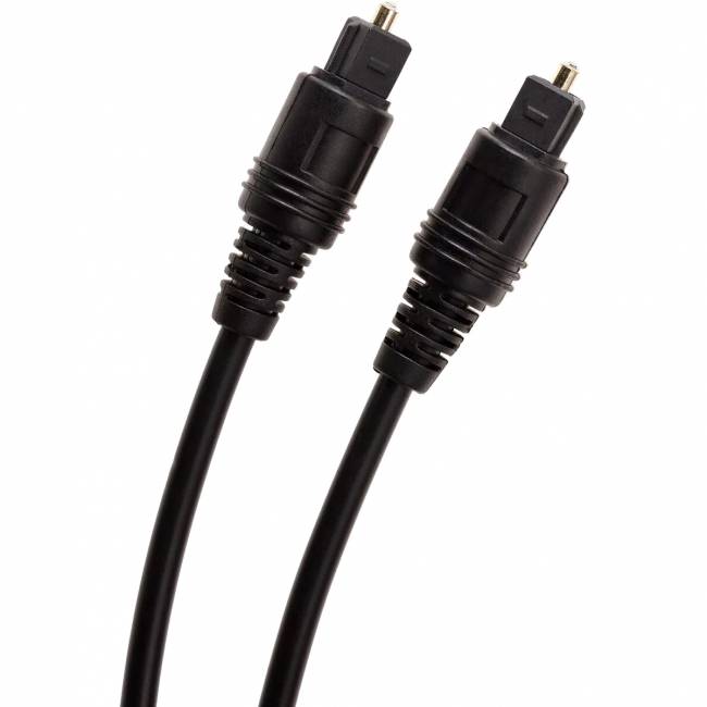 Оптический кабель (Toslink)-M -- >(Toslink)-M ,1m, Telecom <TOC2022-1M> Кабель Telecom Toslink (m)/Toslink (m) - 1 м (TOC2022-1M) — для бизнеса и офиса