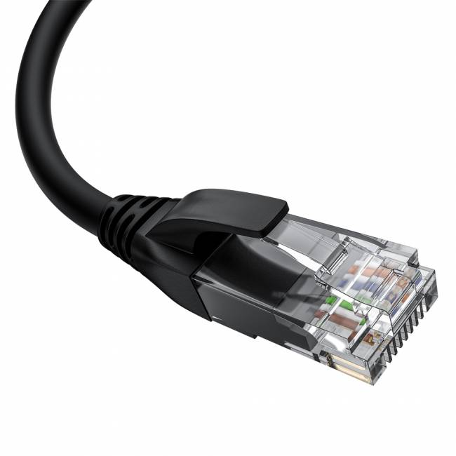 GCR Патч-корд прямой 2.0m UTP кат.5e, черный, нижний угол, литой, ethernet high speed, RJ45, T568B, GCR-53196 Greenconnect RJ45(m) - RJ45(m) Cat. 5e 2м чёрный — для бизнеса и офиса GCR Патч-корд прямой 2.0m UTP кат.5e, черный, нижний угол, литой, ethernet high speed, RJ45, T568B, GCR-53196 Greenconnect RJ45(m) - RJ45(m) Cat. 5e 2м чёрный — для бизнеса и офиса