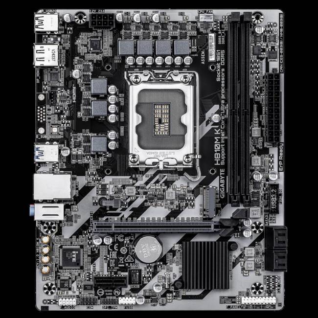 Материнская плата Gigabyte H810M K — для бизнеса и офиса Материнская плата Gigabyte H810M K — для бизнеса и офиса