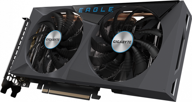 Видеокарта Gigabyte GV-N3060EAGLE OC-12GD Rev 2.0. LHR version — для бизнеса и офиса Видеокарта Gigabyte GV-N3060EAGLE OC-12GD Rev 2.0. LHR version — для бизнеса и офиса