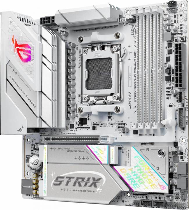 Материнская плата ASUS ROG STRIX B850-G GAMING WIFI — для бизнеса и офиса Материнская плата ASUS ROG STRIX B850-G GAMING WIFI — для бизнеса и офиса