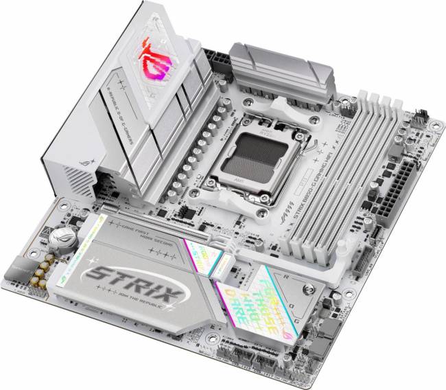 Материнская плата ASUS ROG STRIX B850-G GAMING WIFI — для бизнеса и офиса Материнская плата ASUS ROG STRIX B850-G GAMING WIFI — для бизнеса и офиса