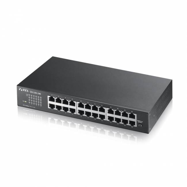 Коммутатор Zyxel GS1100-24E — для бизнеса и офиса