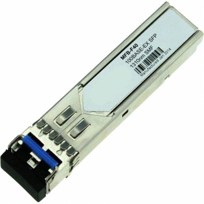 MFB-F40  оптический трансивер Single Mode 40KM, 100Mbps SFP fiber transceiver Planet MFB-F40 — для бизнеса и офиса