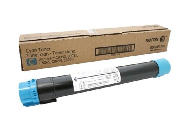 Тонер-картридж XEROX AltaLink C8030/35/45/55/70, 15К (O) голубой 006R01702 — для бизнеса и офиса Тонер-картридж XEROX AltaLink C8030/35/45/55/70, 15К (O) голубой 006R01702 — для бизнеса и офиса