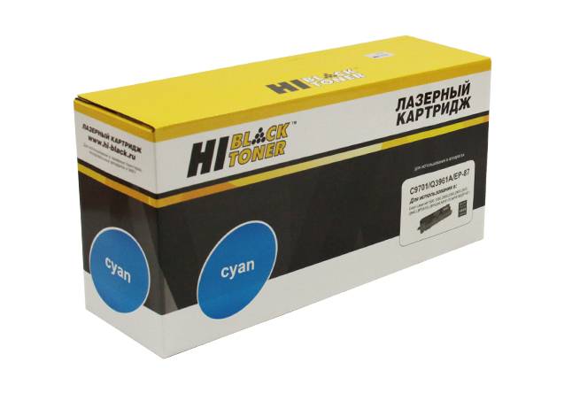 Тонер-картридж Hi-Black (HB-C9701/Q3961A) для HP CLJ 1500/2500/Canon LBP2410/MF8170, C, 4K — для бизнеса и офиса Тонер-картридж Hi-Black (HB-C9701/Q3961A) для HP CLJ 1500/2500/Canon LBP2410/MF8170, C, 4K — для бизнеса и офиса