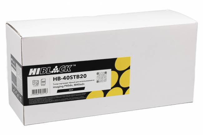 Тонер-картридж Hi-Black (HB-40STB20) для F+ imaging P40dn/M40adn, 20K — для бизнеса и офиса Тонер-картридж Hi-Black (HB-40STB20) для F+ imaging P40dn/M40adn, 20K — для бизнеса и офиса