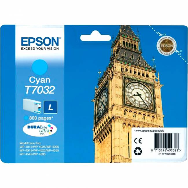 Картридж Epson C13T70324010 — для бизнеса и офиса Картридж Epson C13T70324010 — для бизнеса и офиса