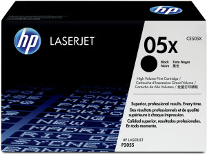 Тонер-картридж HP 05X Black Original LaserJet Print Cartridge (CE505X)