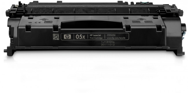 Тонер-картридж HP 05X Black Original LaserJet Print Cartridge (CE505X) — для бизнеса и офиса
