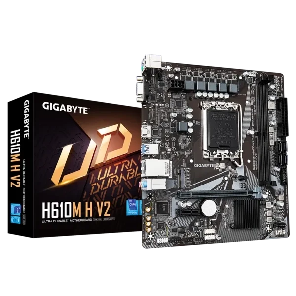 Материнская плата GIGABYTE H610M H V2 — для бизнеса и офиса