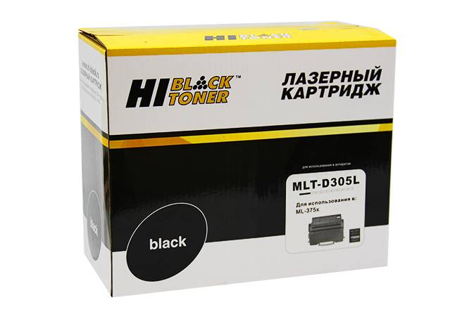 Картридж Hi-Black (HB-MLT-D305L) для Samsung ML-3750ND, 15K — для бизнеса и офиса Картридж Hi-Black (HB-MLT-D305L) для Samsung ML-3750ND, 15K — для бизнеса и офиса