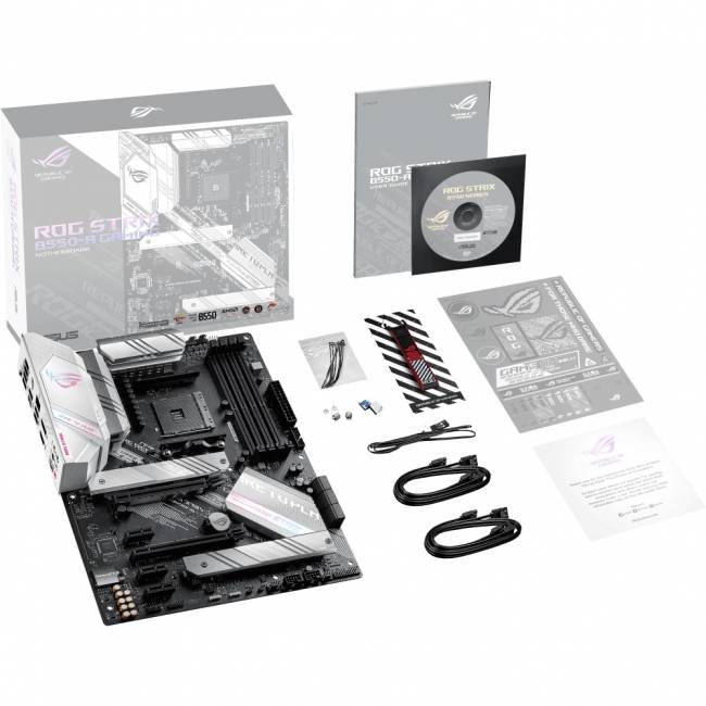 Материнская плата ASUS ROG STRIX B550-A GAMING (90MB15J0-M0EAY0) — для бизнеса и офиса Материнская плата ASUS ROG STRIX B550-A GAMING (90MB15J0-M0EAY0) — для бизнеса и офиса