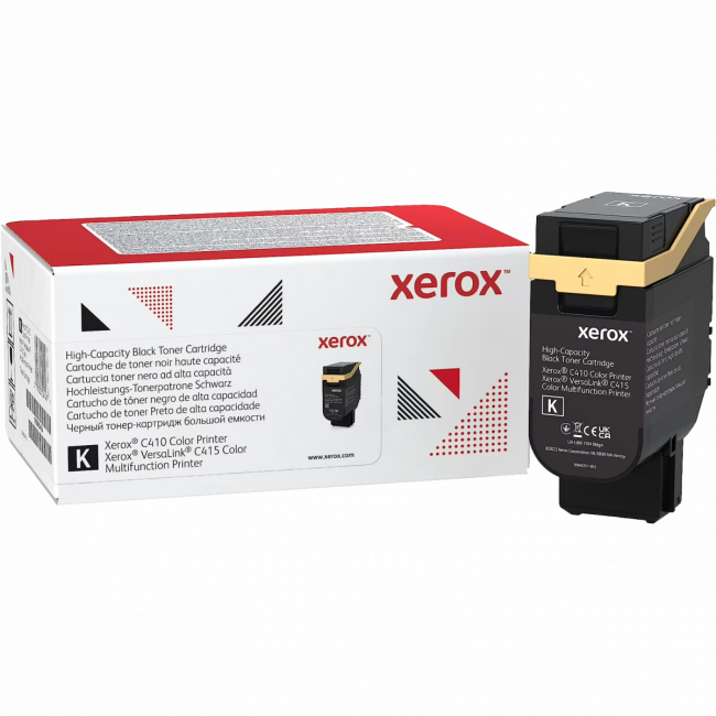 Тонер картридж большой емкости, черный Xerox VLC410/415 (10500 страниц) Xerox 006R04764 — для бизнеса и офиса Тонер картридж большой емкости, черный Xerox VLC410/415 (10500 страниц) Xerox 006R04764 — для бизнеса и офиса
