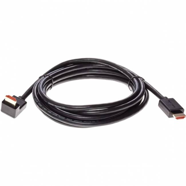 Кабель HDMI---HDMI ver 2.0 угловой коннектор 90град  3м,Telecom <TCG225-3M> Telecom TCG225-3M — для бизнеса и офиса