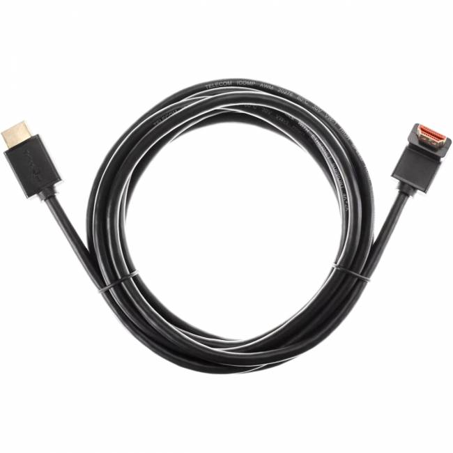 Кабель HDMI---HDMI ver 2.0 угловой коннектор 90град  3м,Telecom <TCG225-3M> Telecom TCG225-3M — для бизнеса и офиса