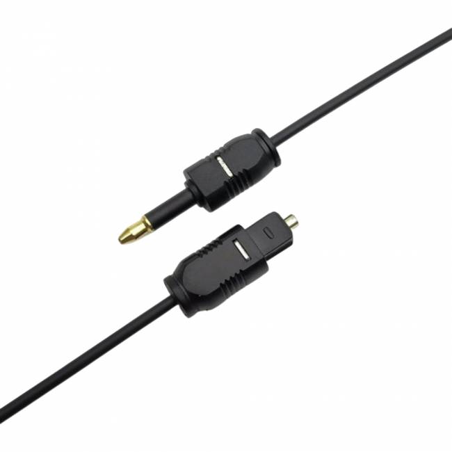 Оптический кабель (Toslink)-M -- >(Toslink)-miniM ,1m, Telecom <TOC2023-1M> Кабель Telecom Toslink (m)/Toslink mini (m) - 1 м (TOC2023-1M) — для бизнеса и офиса
