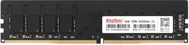 Память DDR4 8GB 3200MHz SHENZHEN KINGSPEC ELECTRONICS TECHNOLOGY CO LTD KS3200D4P12008G — для бизнеса и офиса Память DDR4 8GB 3200MHz SHENZHEN KINGSPEC ELECTRONICS TECHNOLOGY CO LTD KS3200D4P12008G — для бизнеса и офиса