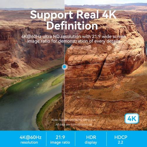 Кабель Vention HDMI High speed v2.0 with Ethernet 19M/19M - 15м Vention ALHSN — для бизнеса и офиса Кабель Vention HDMI High speed v2.0 with Ethernet 19M/19M - 15м Vention ALHSN — для бизнеса и офиса