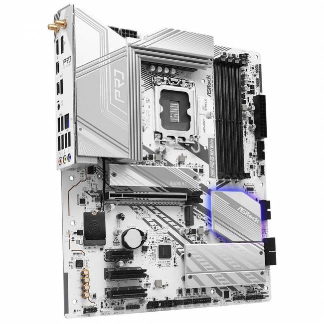 Материнская плата ASRock Z890 PRO RS WIFI WHITE — для бизнеса и офиса Материнская плата ASRock Z890 PRO RS WIFI WHITE — для бизнеса и офиса