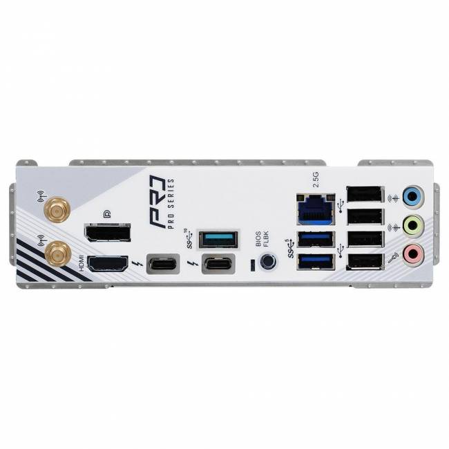 Материнская плата ASRock Z890 PRO RS WIFI WHITE — для бизнеса и офиса Материнская плата ASRock Z890 PRO RS WIFI WHITE — для бизнеса и офиса