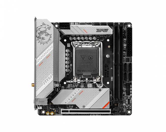 Материнская плата MSI MPG B760I EDGE WIFI — для бизнеса и офиса Материнская плата MSI MPG B760I EDGE WIFI — для бизнеса и офиса