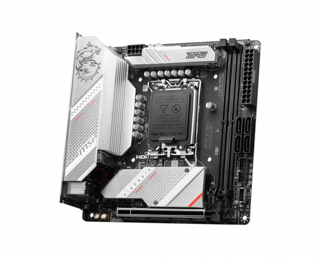 Материнская плата MSI MPG B760I EDGE WIFI — для бизнеса и офиса Материнская плата MSI MPG B760I EDGE WIFI — для бизнеса и офиса