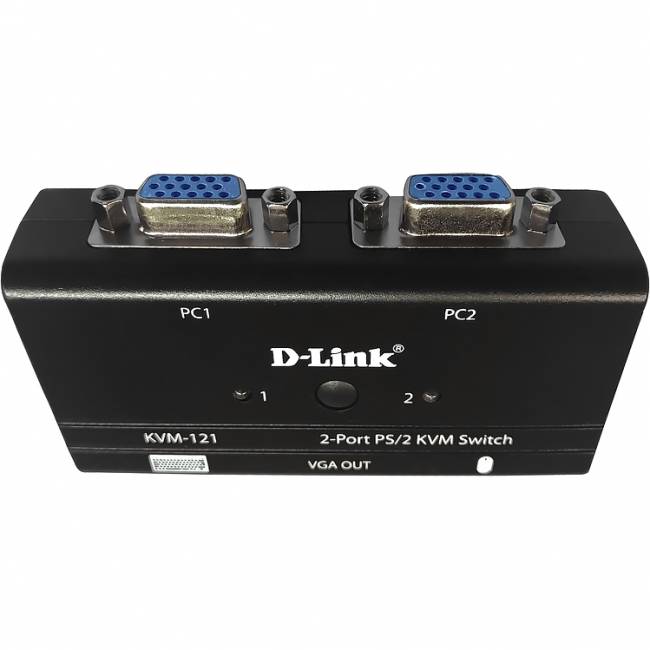 Коммутатор D-Link KVM-121/B1A — для бизнеса и офиса Коммутатор D-Link KVM-121/B1A — для бизнеса и офиса