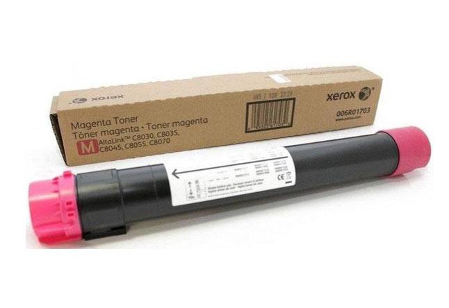 Тонер-картридж XEROX AltaLink C8030/35/45/55/70, 15К (O) пурпурный 006R01703 — для бизнеса и офиса Тонер-картридж XEROX AltaLink C8030/35/45/55/70, 15К (O) пурпурный 006R01703 — для бизнеса и офиса