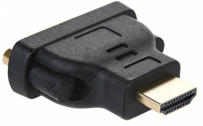 Переходник DVI-D 25F <--> HDMI 19M VCOM <VAD7819 > VCOM DVI-D 25F — HDMI 19M — для бизнеса и офиса