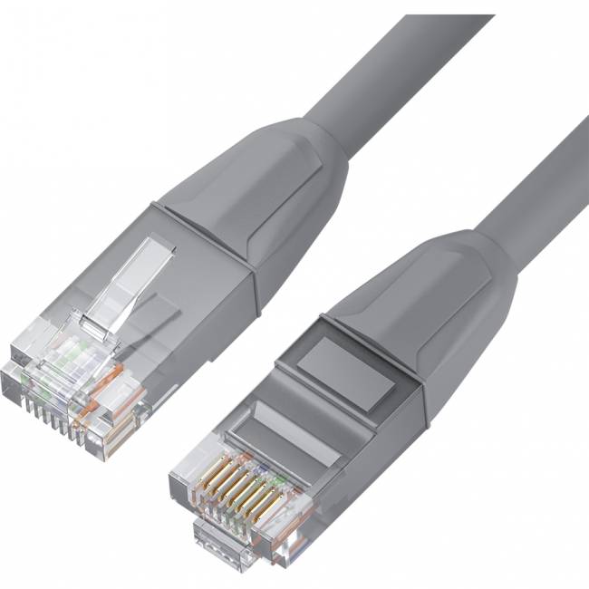 GCR Патч-корд прямой 7.5m LSZH UTP кат.6, серый, 24 AWG, литой без фиксатора, ethernet high speed, RJ45, T568B, GCR-52753 Greenconnect GCR-52753 — для бизнеса и офиса GCR Патч-корд прямой 7.5m LSZH UTP кат.6, серый, 24 AWG, литой без фиксатора, ethernet high speed, RJ45, T568B, GCR-52753 Greenconnect GCR-52753 — для бизнеса и офиса