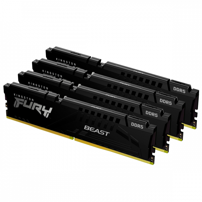 Память оперативная Kingston FURY Beast KF552C40BBK4-128 — для бизнеса и офиса