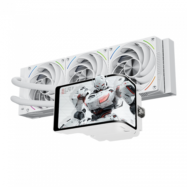 Водяное охлаждение для процессора Thermalright Wonder Vision 360 Turbo White — для бизнеса и офиса