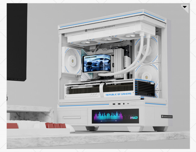 Водяное охлаждение для процессора Thermalright Wonder Vision 360 Turbo White — для бизнеса и офиса