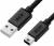 Greenconnect Кабель 3.0m USB 2.0, AM/mini 5P, черный, 28/28 AWG, экран, армированный, морозостойкий, GCR-UM2M5P-BB2S-3.0m Greenconnect USB 2.0 Type-AM - miniUSB 3м — для бизнеса и офиса Greenconnect Кабель 3.0m USB 2.0, AM/mini 5P, черный, 28/28 AWG, экран, армированный, морозостойкий, GCR-UM2M5P-BB2S-3.0m Greenconnect USB 2.0 Type-AM - miniUSB 3м — для бизнеса и офиса