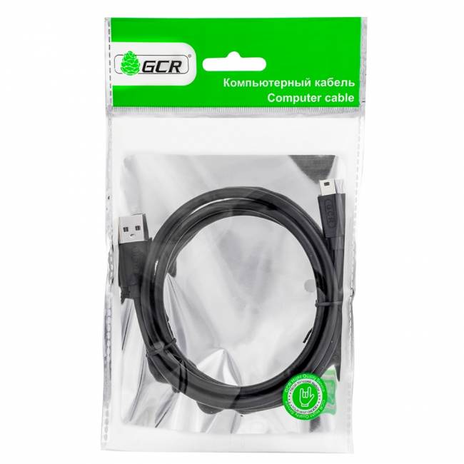 Greenconnect Кабель 3.0m USB 2.0, AM/mini 5P, черный, 28/28 AWG, экран, армированный, морозостойкий, GCR-UM2M5P-BB2S-3.0m Greenconnect USB 2.0 Type-AM - miniUSB 3м — для бизнеса и офиса Greenconnect Кабель 3.0m USB 2.0, AM/mini 5P, черный, 28/28 AWG, экран, армированный, морозостойкий, GCR-UM2M5P-BB2S-3.0m Greenconnect USB 2.0 Type-AM - miniUSB 3м — для бизнеса и офиса