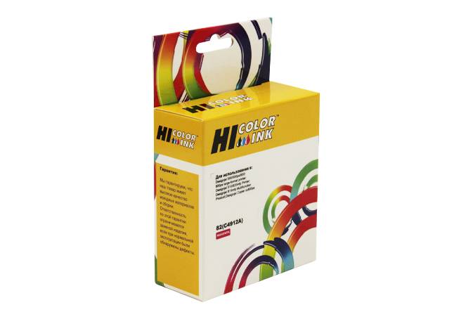 Картридж Hi-Black (HB-C4912A) для HP DJ 500/800, №82, M — для бизнеса и офиса Картридж Hi-Black (HB-C4912A) для HP DJ 500/800, №82, M — для бизнеса и офиса