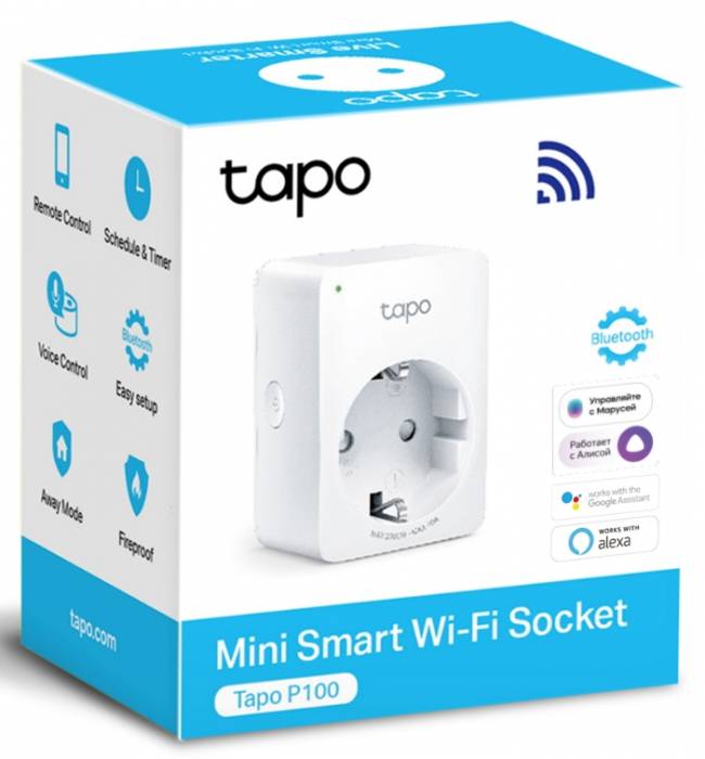 Умная розетка TP-Link Tapo P100 — для бизнеса и офиса