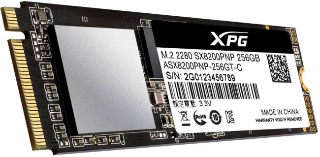 Твердотельный накопитель XPG SX8200 Pro ASX8200PNP-256GT-C — для бизнеса и офиса Твердотельный накопитель XPG SX8200 Pro ASX8200PNP-256GT-C — для бизнеса и офиса