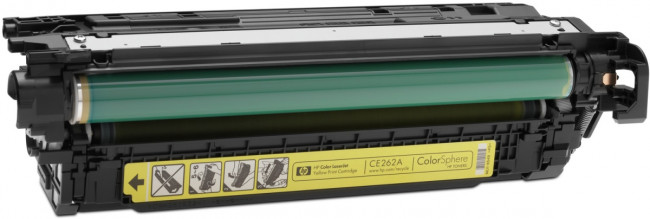 Тонер-картридж HP 648A Yellow Original LaserJet Print Cartridge (CE262A) — для бизнеса и офиса