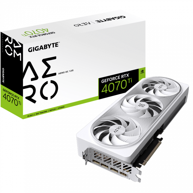 Видеокарта Gigabyte GV-N407TAERO OCV2-12GD — для бизнеса и офиса Видеокарта Gigabyte GV-N407TAERO OCV2-12GD — для бизнеса и офиса