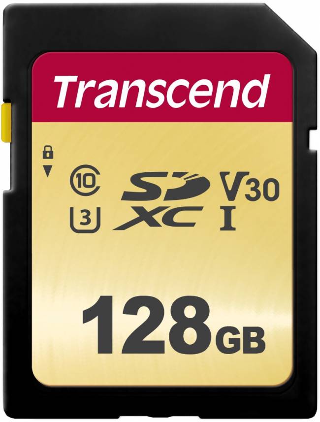 Карта памяти Transcend SDXC 500S — для бизнеса и офиса Карта памяти Transcend SDXC 500S — для бизнеса и офиса