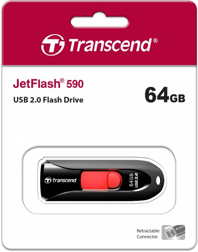 Флеш-накопитель Transcend JetFlash 590 — для бизнеса и офиса